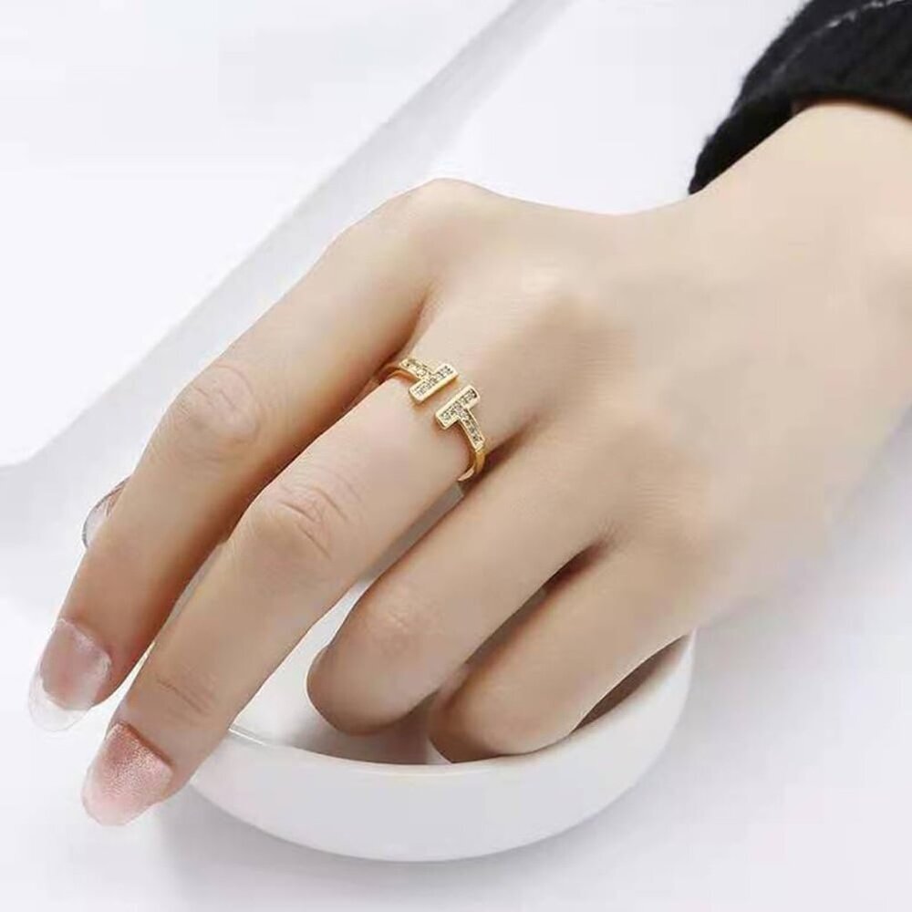 Elegant Gold Bangles Earrings Rings Sets for Women - Versatile Stylish Jewelry - Picture 5 of 6
